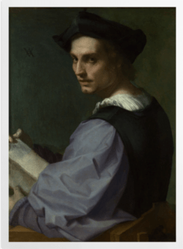 'Portrait of a Young Man' Art Prints