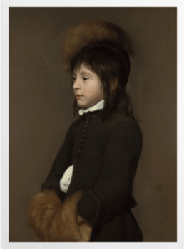 'Portrait of a Boy aged 11' Art Prints