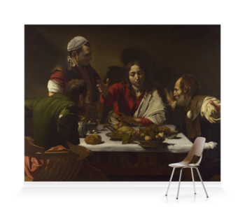 'The Supper at Emmaus' Wallpaper Mural