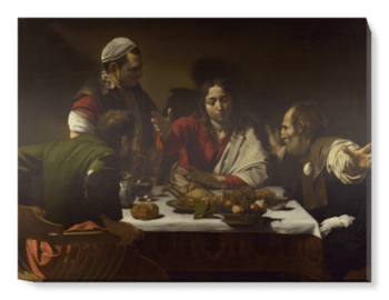 'The Supper at Emmaus' Canvas Wall Art