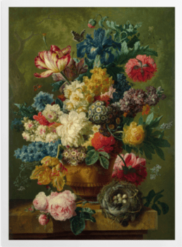 'Flowers in a Vase I' Art Prints