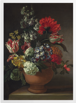 'A Bowl of Flowers' Art Prints