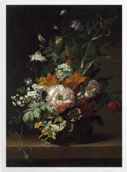 'Flowers in a Vase II' Art Prints