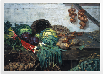 'The Vegetable Stall' Art Prints