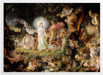 'The Quarrel of Oberon and Titania' Art Prints