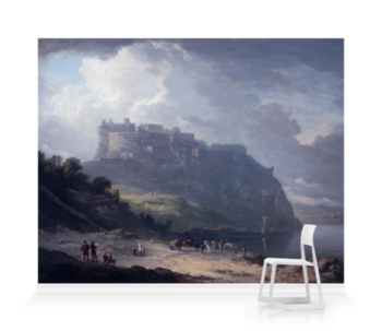 'Edinburgh Castle and the Nor' Loch' Wallpaper Mural