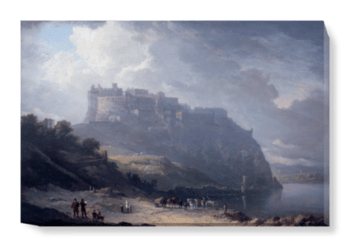 'Edinburgh Castle and the Nor' Loch' Canvas Wall Art
