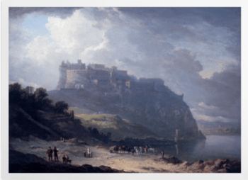 'Edinburgh Castle and the Nor' Loch' Art Prints
