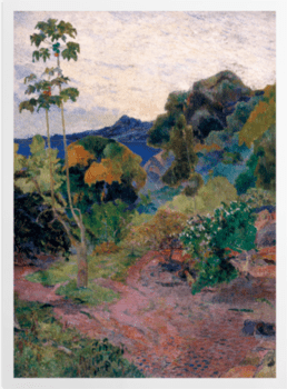 'Martinique Landscape' Art Prints