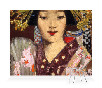 'Geisha Girl' Wallpaper Mural