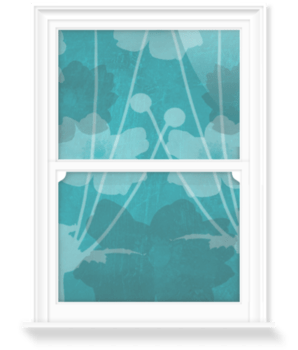 'Anemone II' Decorative Window Film