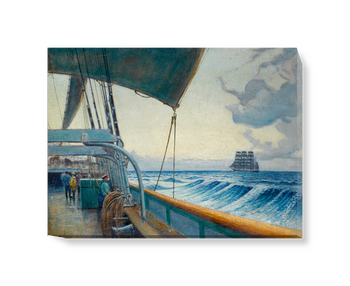 'The 'Cutty Sark' From The Deck Of The 'Birkdale'†' Canvas Wall Art
