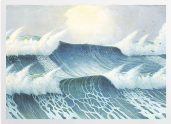 'Seascape by Herbert Barnard John Everett' Art Prints
