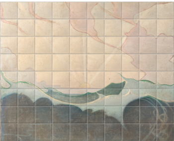 'Seascape' Ceramic Tile Mural