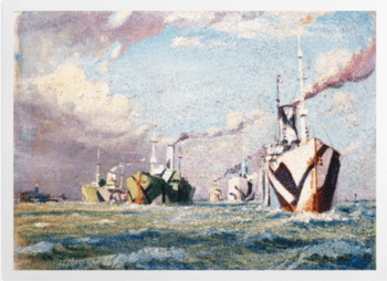 'A Convoy Of The First World War†' Art Prints
