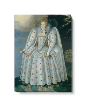 'Queen Elizabeth I ('The Ditchley portrait')' Canvas Wall Art