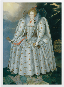 'Queen Elizabeth I ('The Ditchley portrait')' Art Prints