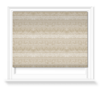 'Servants Quarters Stripe Parchment' Roller blinds