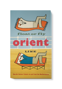'Float or fly with Orient Line' Canvas Wall Art