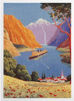 'Cruise to Norway' Art Prints