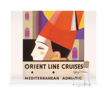 'Orient Line Cruise Brochure' Wallpaper Mural