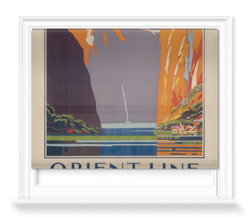 'Cruises to Norway and the Baltic' Roller Blind