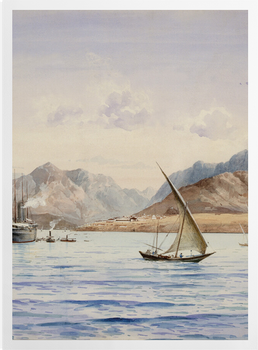 'P&O Steamer off Aden' Art Prints