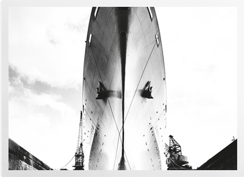 'Canberra in King George V dry-dock, Southampton' Art Prints