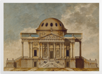 'Design for a Nobleman's Villa: Elevation' Art Prints