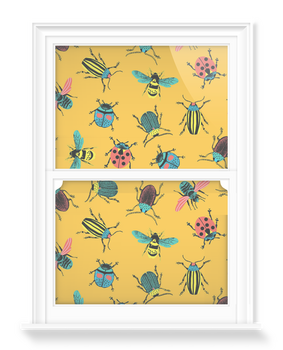 'Various Insects Sunray' Decorative Window Films
