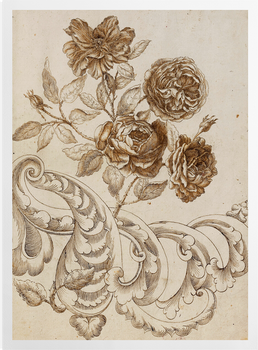 'Venetian Embroidery IIII' Art Prints