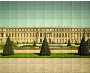 'Royal Palace of Versailles' Ceramic Tile Murals