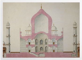 'Taj Mahal' Art Prints