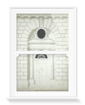 'Somerset House Doorway' Decorative Window Films
