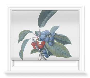 'Red Cherries and Damsons' Roller Blind