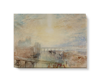 'View of the Danube and Regensburg cathedral at sunset' Canvas Wall Art