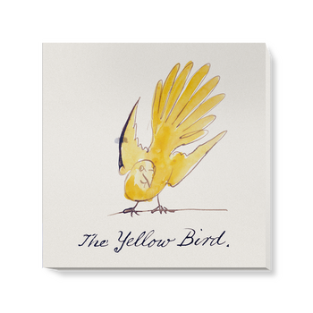 'The Yellow Bird' Canvas Wall Art