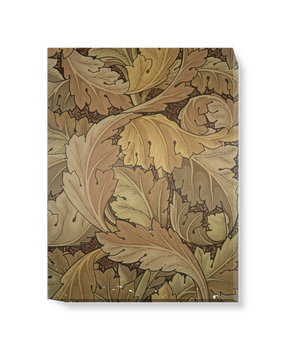 'Acanthus (brown)' Canvas wall art