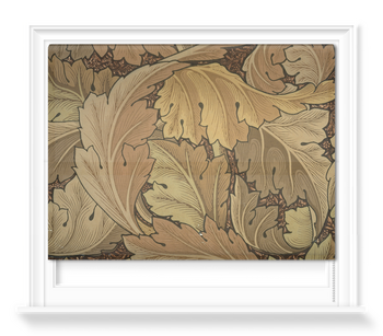 'Acanthus (brown)' Roller blinds