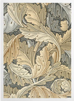 'Acanthus (gold)' Art Prints