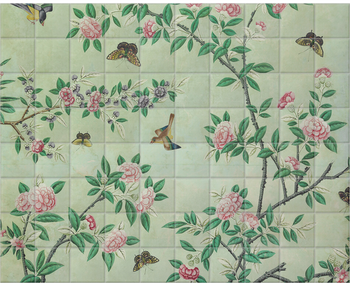 'Wallpaper Design' Ceramic Tile Mural