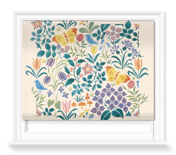 'Small Stylised Flowers' Roller Blind