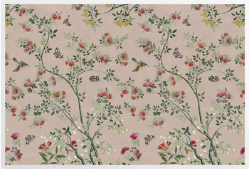 'Camellia Chinoiserie Plaster Pink' Art prints