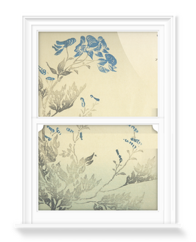 'Japanese Botanical Illustration' Decorative Window Films