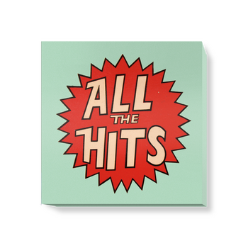 'All The Hits' Canvas Wall Art