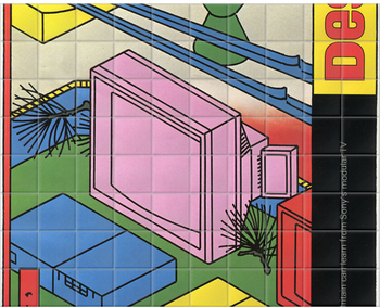 '1981 Design Magazine Cover' Ceramic Tile Murals