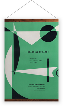 'Penrose Annual 1961 Shackell Edwards Poster' Wall Hangings