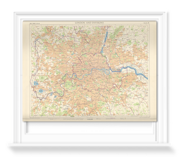 'London and Environs' Roller Blind