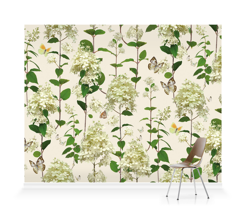 'Hydrangea ' Wallpaper Mural