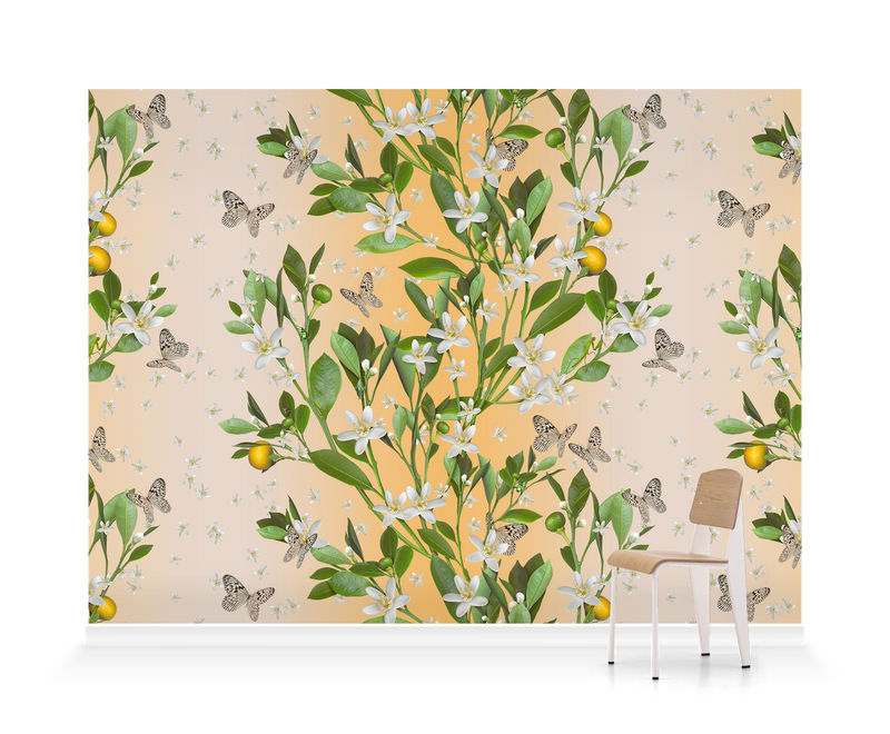 fresh orange blossom with leaf background 12290435 Vector Art at Vecteezy
